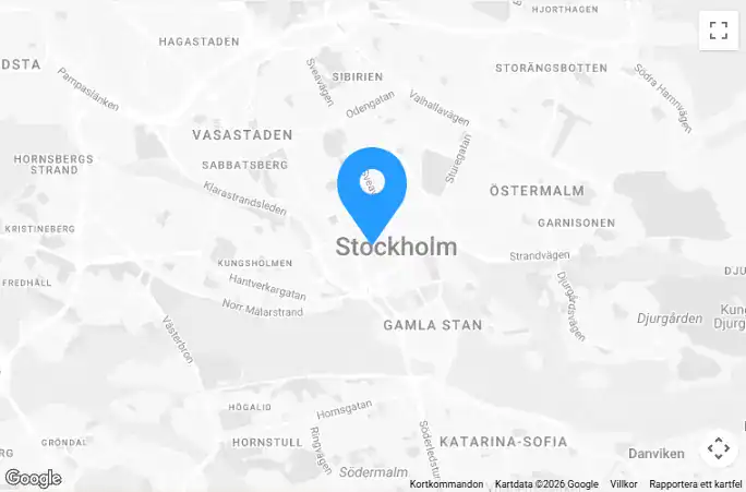 Standort von ELK Studios in Stockholm