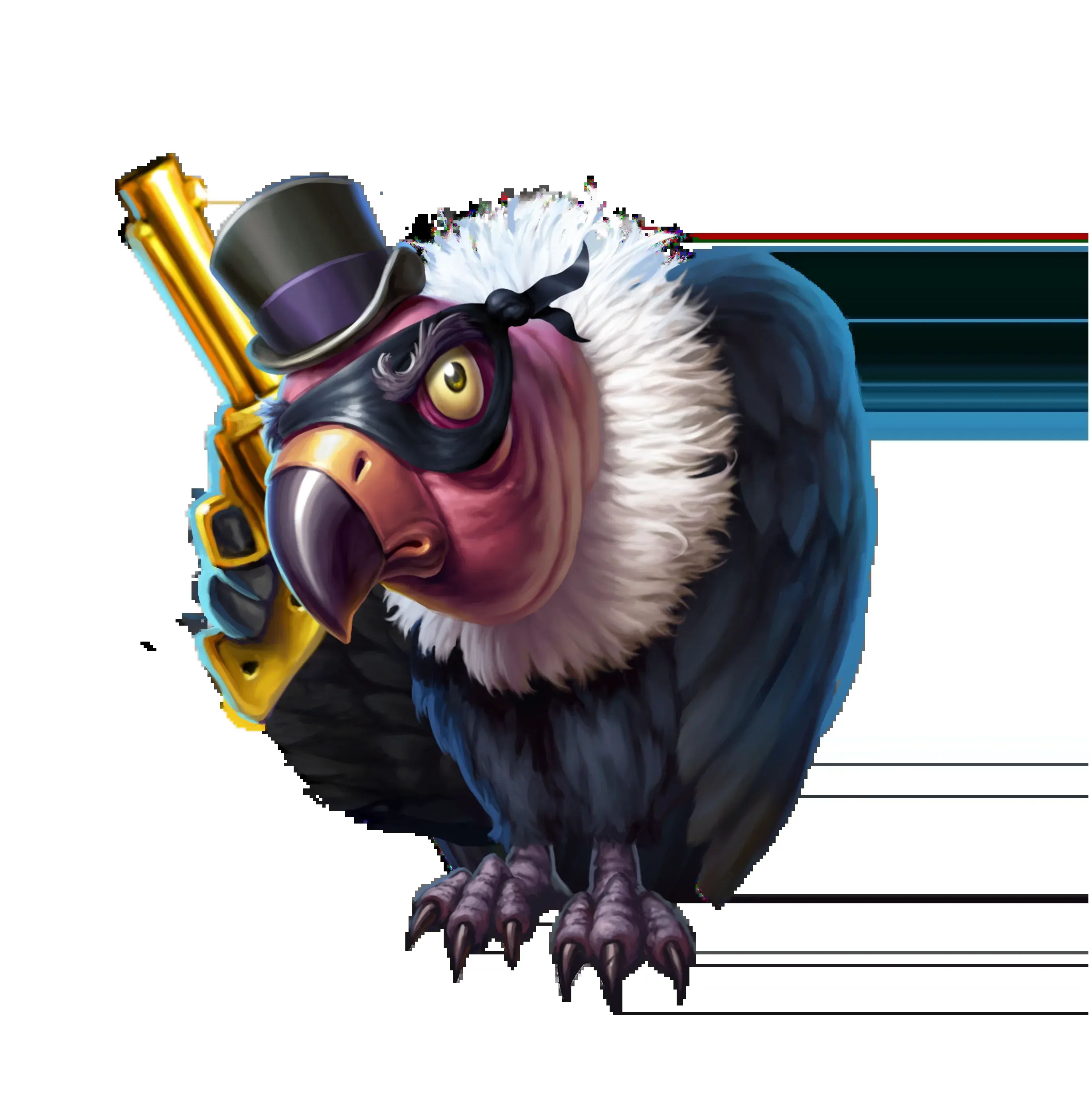 Pirots 3 Charakter der Bandit