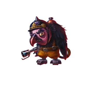 Pirots 4 Fire-Minion-Gegner in Inferno