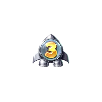 Pirots 4 Upgrade-Symbol (+3 Stufen)